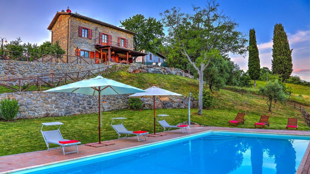 La Casa Di Elsa 6, Emma Villas Santa Fiora Exterior foto